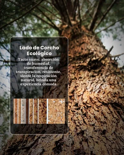Vista 4 de YSAGi - Almohadilla de escritorio de doble cara, de cuero, protector de almohadilla de corcho ecológico, grande, impermeable, para oficina/hogar