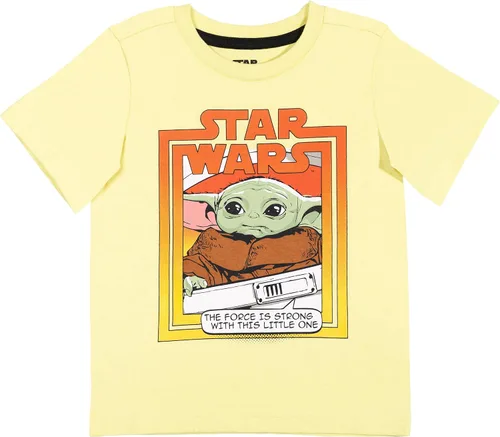 Vista 5 de STAR WARS The Mandalorian Baby Grogu - Paquete de 2 camisetas azulblanco azul blanco