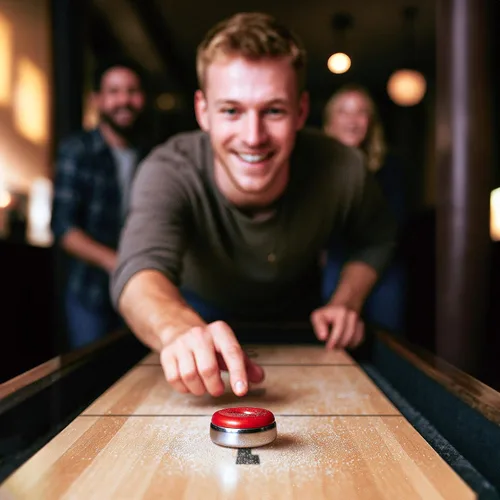 Vista 3 de Cannon Sports Shuffleboard Powder - Cera de tejo de alta calidad con cuentas de silicona granular o harina de maíz, deslizamiento suave y reducción
