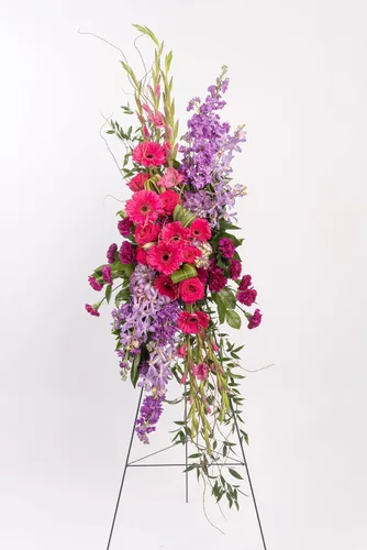 Vista 4 de Oasis FLORACAGE® - Soporte grande, caja de 12 – Standard Oasis® MaxLife, espuma enjaulada sobre base de plástico – Montaje seguro para caballetes