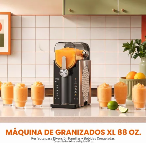Vista 4 de Máquina de granizado de 88OZ y máquina de helado de servicio suave
