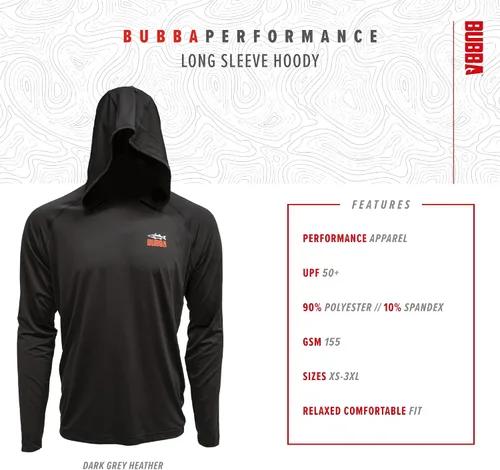Vista 3 de Ultimate Lifestyle II - Sudadera con capucha de manga larga, color gris oscuro jaspeado, talla S