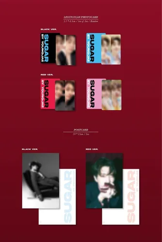 Vista 4 de DREAMUS GOT7 Youngjae SUGAR 2º Contenido del Mini Álbum+Seguimiento Sellado (Versión Negra)