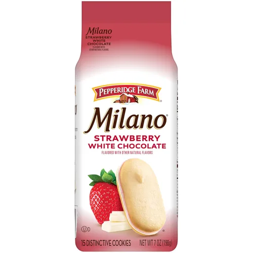 Vista 13 de Pepperidge Farm Milano - Galletas con sabor a coco y chocolate blanco, bolsa de 7 onzas