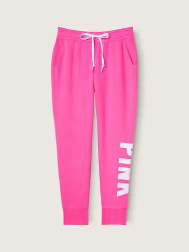 Vista 5 de Victorias Secret Joggers de forro polar rosa