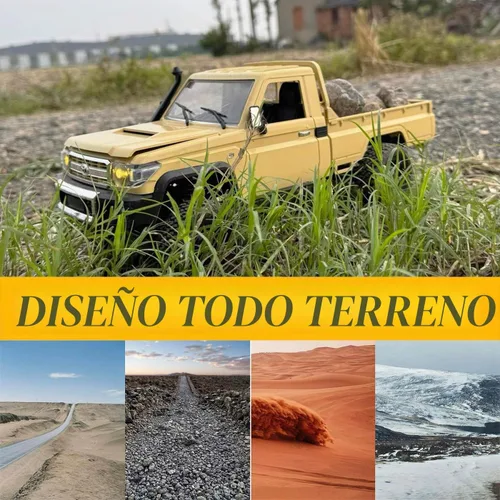 Vista 5 de HLSFWDRIVE 1/12 RC Crawler MN82 Control remoto Rock Crawler RC Truck 4x4