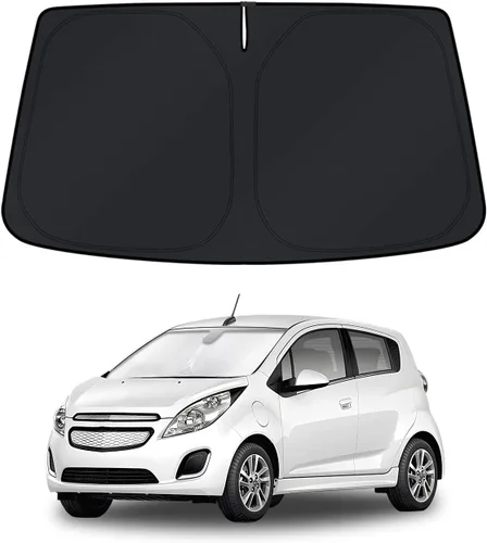 Vista 100 de KUST Parasol para parabrisas para BMW X1 F48 2016, 2017, 2018, 2019, 2020, 2021, 2022, accesorios de ajuste personalizado, parasol plegable