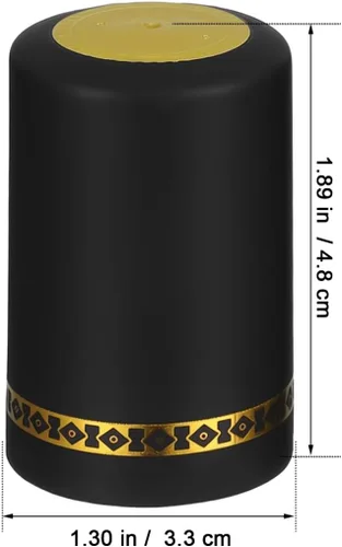 Vista 3 de DOITOOL 100 cápsulas termorretráctiles de PVC, sellador de vino, tapas retráctiles, tapones de corchos, cápsulas para bodegas profesionales