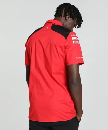 Vista 4 de Scuderia Ferrari - Camiseta Team 2023 - Hombre - Rojo - Talla: M