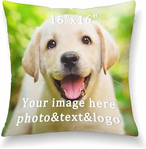 Vista 14 de Funda de almohada con foto personalizada, regalos para la familia, fotos personalizadas, fundas de almohada decorativas personalizadas, regalos