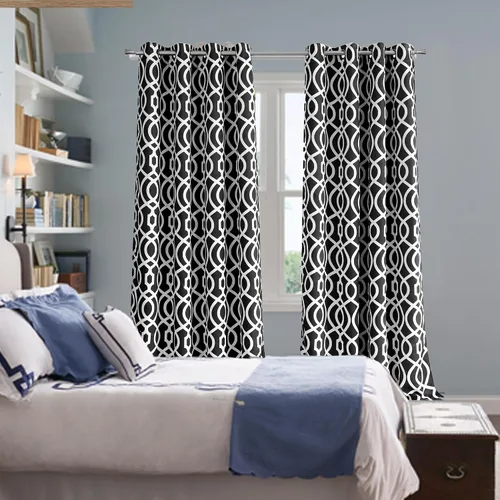 Vista 7 de Cortina opaca de 54 x 84 pulgadas, reducción de ruido, aislamiento térmico, cortinas de oscurecimiento de habitación para dormitorio y sala