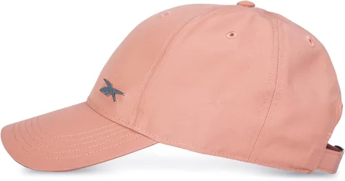 Vista 2 de Reebok Tapa de insignia de metal de perfil bajo con borde curvado medio y diseño transpirable de 6 paneles