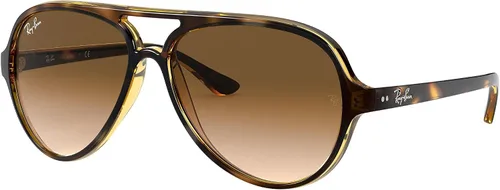 Vista 8 de Ray-Ban RB4125 Cats 5000 Aviator Gafas de sol, Marrón