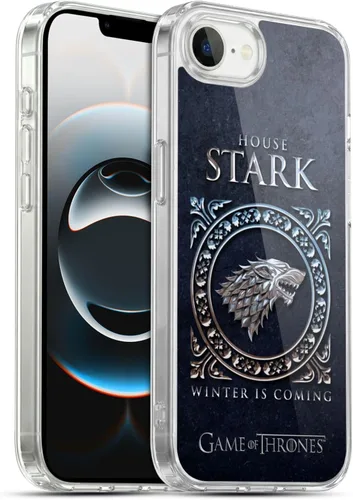 Vista 57 de Producto oficial de HBO Game of Thrones metálico Sigils Soft Gel Case para iPhone de Apple 7 Plus/8 PLUS, Lannister