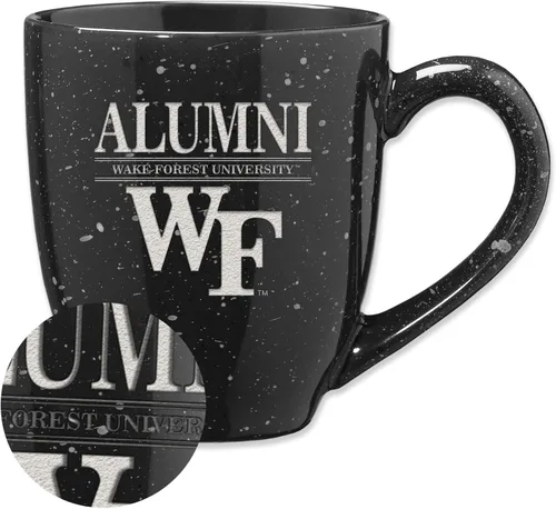 Vista 126 de Rico Industries NCAA Illinois Fighting Illini Alumni - Taza de café de cerámica moteada grabada con láser de 16 onzas
