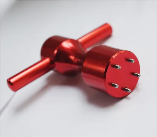 Vista 3 de 2 pesos personalizados de 1.06 oz + llave roja para putters Titleist Scotty Cameron, color rojo