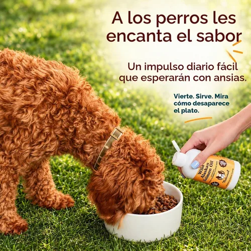 Vista 9 de Natural Dog Company - Aceite de salmón salvaje de Alaska para perros