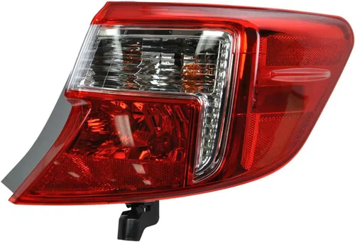 Vista 87 de Ensamble de luz trasera exterior TRQ para lado del conductor izquierdo trasero. Compatible con Toyota Corolla XLE 2020, 2021, 2022 y Toyota Corolla