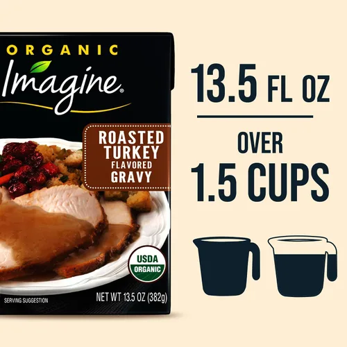 Vista 4 de Imagine Salsa de Pavo Rostizado, 13.5 onzas líquidas