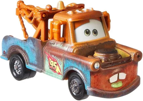 Vista 4 de Disney Vehículos de personajes fundidos a presión de película, miniatura, juguetes coleccionables de autos de carreras basados en películas