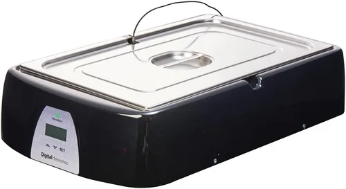 Vista 4 de Martellato MCD101110V Meltinchoc Meltinchoc - Olla para fundir chocolate, 110 voltios, 3,6 litros, color negro y plateado