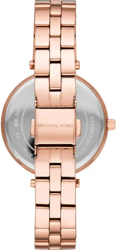Vista 3 de Michael Kors Maci Reloj de tres manecillas de acero inoxidable
