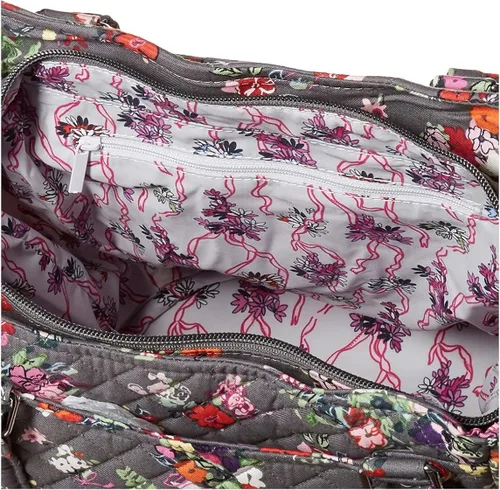 Vista 5 de Vera Bradley Cotton Glenna Satchel Purse