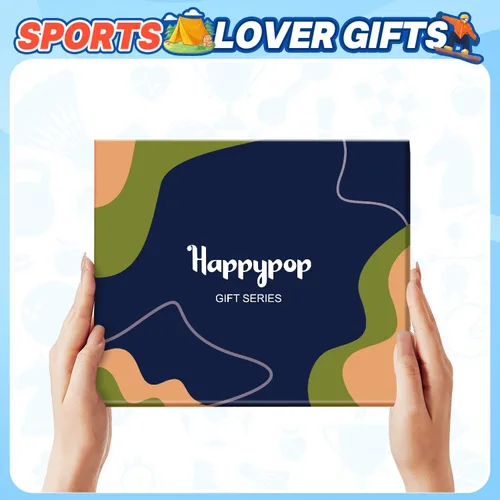 Vista 6 de HAPPYPOP Sports Gifts for Men Women - Rock Climbing Running Gifts, Running Hunting Socks