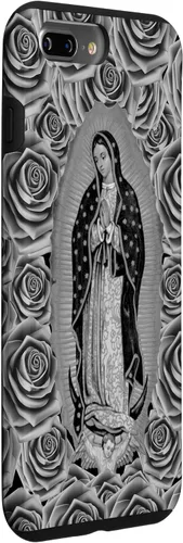 Vista 27 de Funda para iPhone 11 Nuestra Señora Virgen De Guadalupe Virgen María Floral