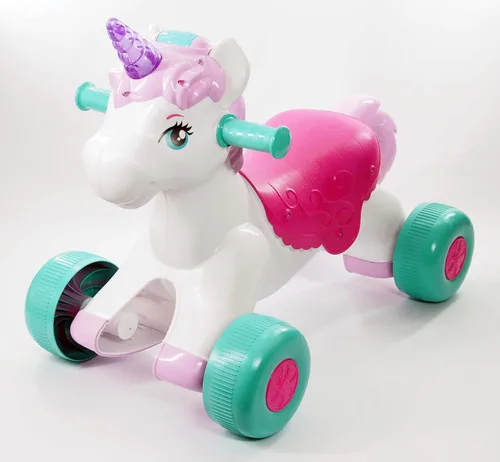 Vista 2 de Kiddieland Toys Limited Light N Sounds - Unicornio mágico para montar