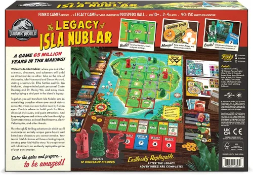 Vista 2 de Funko Jurassic World: El legado de Isla Nublar