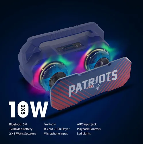 Vista 6 de SOAR Altavoz Boombox inalámbrico unisex de la NFL