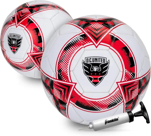Vista 43 de Franklin Sports Pelotas de fútbol oficiales del equipo MLS - Balones de fútbol oficiales tamaño 5 - Balón de fútbol de tamaño y peso reglamentario