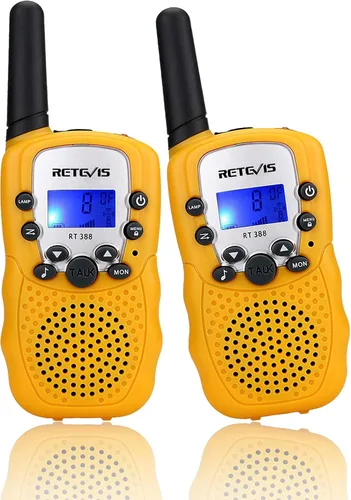 Vista 11 de Retevis RT388 Walkie Talkies para niños, juguetes Walkie Talkie para niños de 6 a 12 años, juguetes para niños, regalos para viajes al aire libre