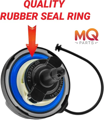 Vista 5 de 16117222391 Tapa del depósito de combustible Tapa de llenado de gas para Mini Cooper y BMW Serie 3 525i 528i 530i 535i X1-X6 128i 135i 228i 335i