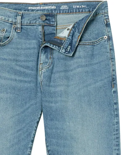 Vista 8 de Tienda Essentials - Jeans elásticos de ajuste atlético para hombre