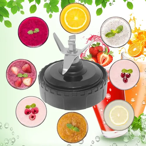 Vista 5 de Repuestos Compatibles con Ninja Blender para BL770, BL660, BL663, BL663CO, BL665Q, BL740, 2 Pack de Tazas Ninja Blender de 16oz de Servicio