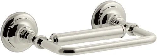Vista 14 de Kohler K-72573 Artifacts - Soporte horizontal para pañuelos de barra única, color negro mate