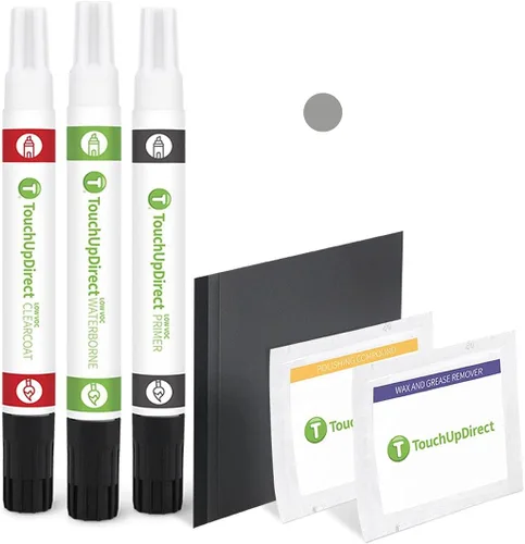 Vista 135 de TouchUpDirect RBG Azul Ártico Metálico Compatible con Pintura de Retoque Exact Match para Nissan, Kit Esencial en Aerosol