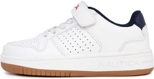Vista 2 de Nautica Zapatos con correa ajustable para niños Cómodas zapatillas casuales para niños y niñas, niños pequeños y niños pequeños