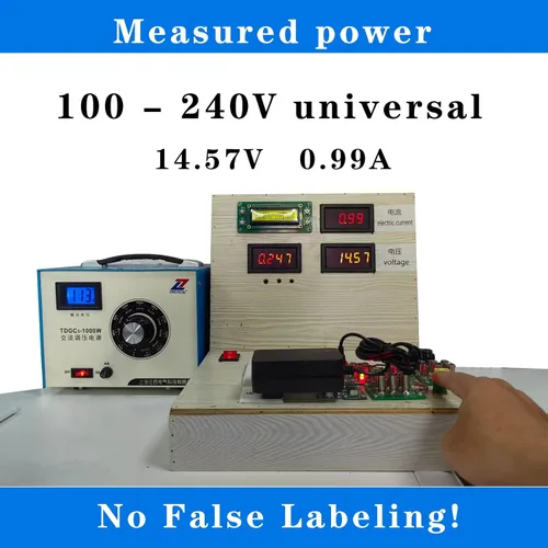 Vista 3 de Cargador de batería de litio de 15V 1A, DC 3.5×1.1.378 in Cargador positivo central para DBPOWER DJS10 DJS20 DJS30 DJS50 DJS60‑2 arrancador