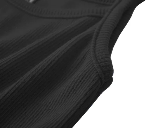 Vista 5 de Vestido de Tutú para Niñas Pequeñas, Vestido de Tul Sin Mangas, Estilo Princesa, Vestido de Fiesta de Verano Negro