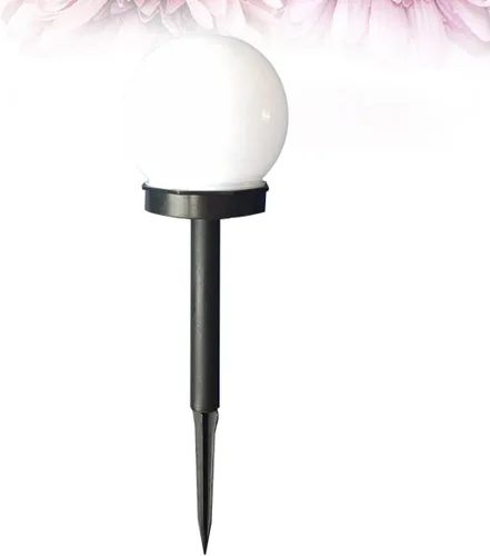 Vista 8 de 4pcs Solar Sphere Lawn Lights Outdoor Garden Ball Bubble Shape Warm White Solar Energy Plug-in Pathway Decor