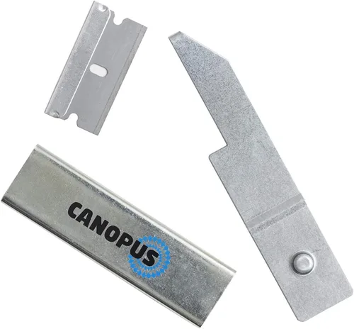 Vista 7 de CANOPUS Cinta de gancho y bucle de doble cara, cierre resellable, SJ3560, cinta de montaje resistente, paquete de 16 círculos transparentes de 0.75