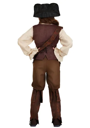 Vista 2 de Disfraz Disney Elizabeth Swann para Niña Multicolor