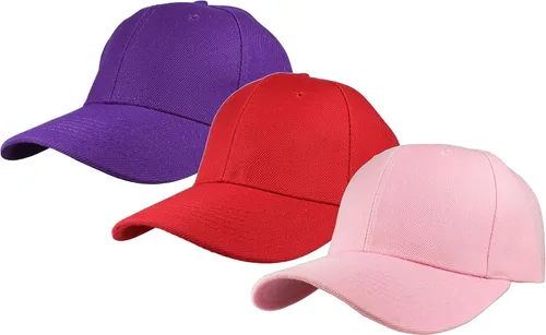 Vista 49 de Gelante - Gorra lisa de béisbol ajustable con correa trasera (3 unidades)