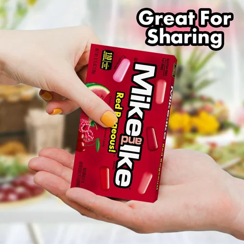 Vista 7 de Mike and Ike Candy Red Rageous Flavor, paquete de 4 cajas de dulces de cine de 4.25 onzas cada una, dulces ideales para Mike e Ike para tus