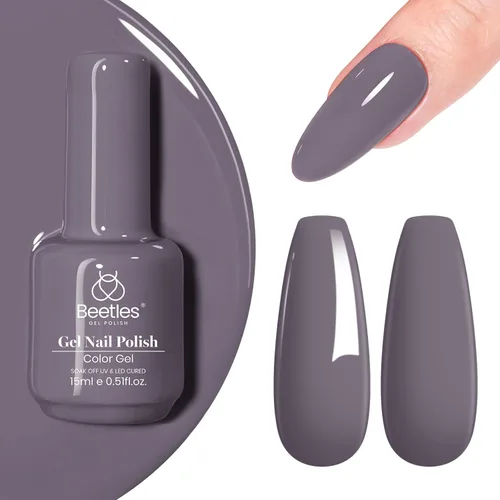 Vista 47 de Beetles - Esmalte de uñas en gel, 1 unidad de 0.5 onzas fluidas (15ml), extracción por remojo, arte de uñas, estética de manicura, bricolaje, curado