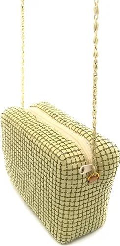 Vista 5 de Bolso de noche de malla metálica X-Small para mujer