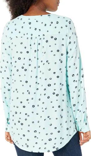 Vista 3 de Tienda Essentials - Blusa tejida de manga larga para mujer
